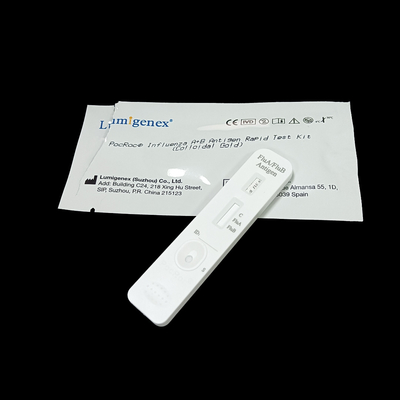 CE Certified Influenza Combo Rapid Test Kit Detect Flu A Flu B In 15 Mintues
