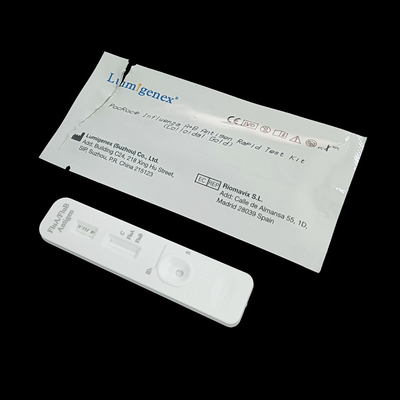 CE Certified Influenza Combo Rapid Test Kit Detect Flu A Flu B In 15 Mintues