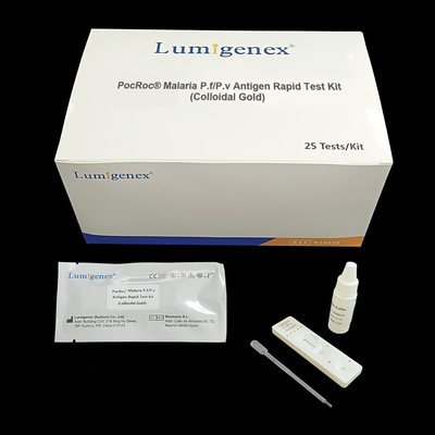 Malaria PF PV Antigen Test By Colloidal Gold IVD Test Reagent