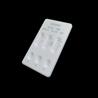 SARS-CoV-2 / Influenza A+B / RSV Antigen Combo Rapid Test Kit 3 Drops Sample Volume