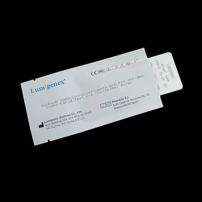 SARS-CoV-2 / Influenza A+B/RSV Antigen Combo Rapid Test Kit Colloidal Gold CE Registered Antigen Rapid Test Kit