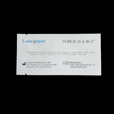 SARS-CoV-2 / Influenza A+B / RSV Antigen Combo Rapid Test Kit 3 Drops Sample Volume