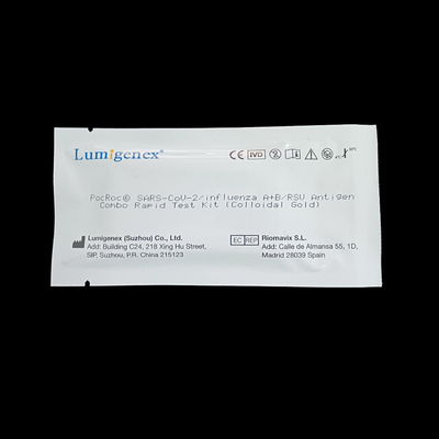SARS-CoV-2 / Influenza A+B/RSV Antigen Combo Rapid Test Kit Colloidal Gold CE Registered Antigen Rapid Test Kit