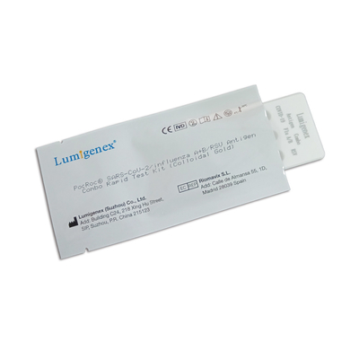 RSV Antigen Combo Rapid Test Kit Detect Covid 19 Flu A Flu B By Colloidal Gold Method