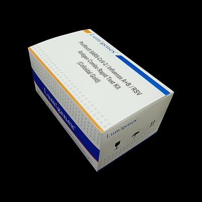 Influenza A+B / RSV Antigen Combo Rapid Test Kit Covid-19 Colloidal Gold Test Cassette For Home Use