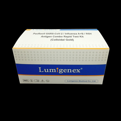 SARS-CoV-2 / Influenza A+B/RSV Antigen Combo Rapid Test Kit Colloidal Gold CE Registered Antigen Rapid Test Kit