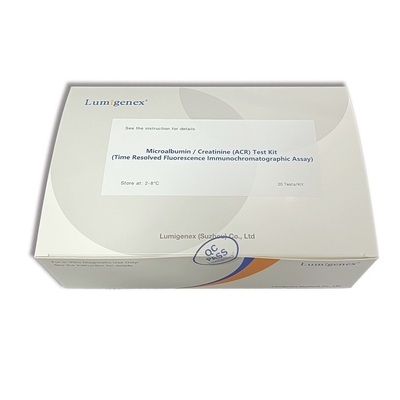 ACR Rapid Test Microalbumin / Creatinine Test Kidney Function Monitor POCT Device For Professional Use
