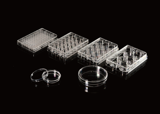Lab Sterile 384 Well Tissue Culture Plate CE Certification