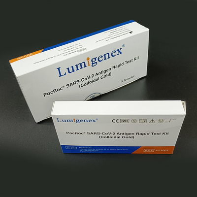 Home Plastic 25 Pieces Antigen Rapid Test Kit 93.33% Sensitivity