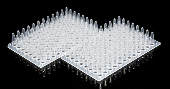 0.2ml 96 Well Culture Plate , PP Non Skirted PCR Plate Medical Grade