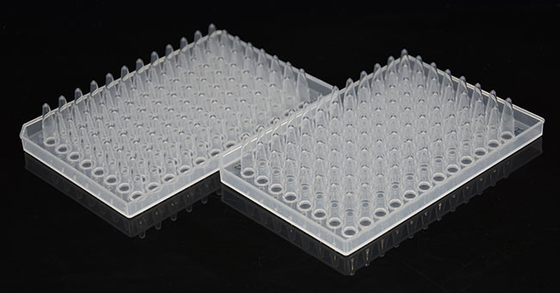 PCR Plate 0.2ml 96 Well PCR Reaction Plate with Half-Skirted