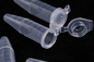Clear Sterile Microcentrifuge Tubes , PP 1.5 Microcentrifuge Tubes