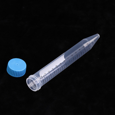 Clear 15ml Conical Centrifuge Tubes Polypropylene Medical Grade