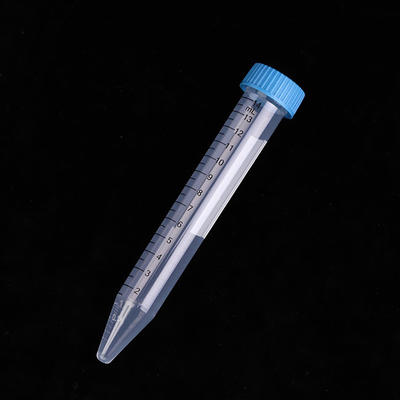 Clear 15ml Conical Centrifuge Tubes Polypropylene Medical Grade