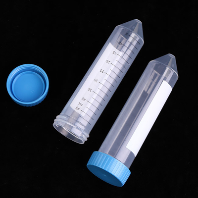Lab PCR Consumables 50ml Conical Centrifuge Tube ISO13485 Approved