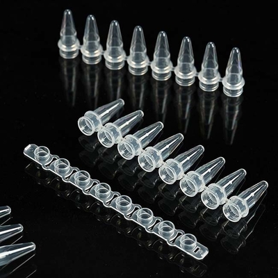 0.2ml 8 Strip PCR Tubes