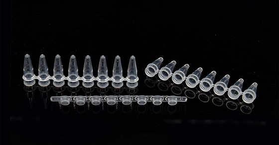 0.2ml 8 Strip PCR Tubes