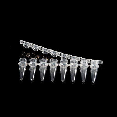 0.2ml 8 Strip PCR Tubes