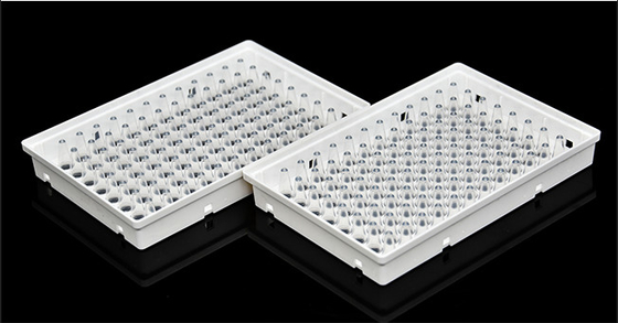 Disposable PCR Consumables 0.1ml 96 Well Full Skirted PCR Plate