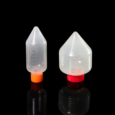 Plastic PCR Consumables Conical V Bottom 250 Ml Centrifuge Bottles