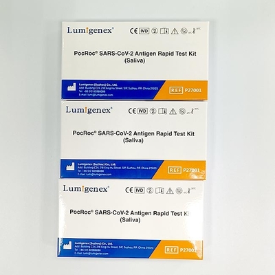 20 Minutes Saliva Antigen Rapid Test Kit , HSA Rapid Diagnostic Test Kit
