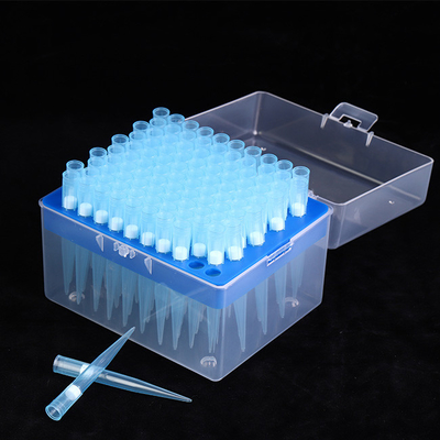 PP Disposable Pipette Tips , 1000ul Filtered Pipette Tips With Rack