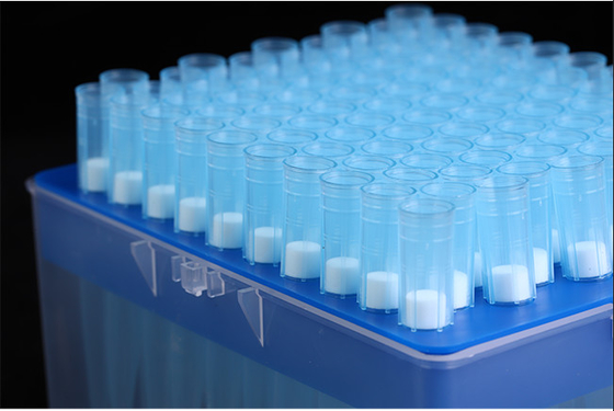PP Disposable Pipette Tips , 1000ul Filtered Pipette Tips With Rack