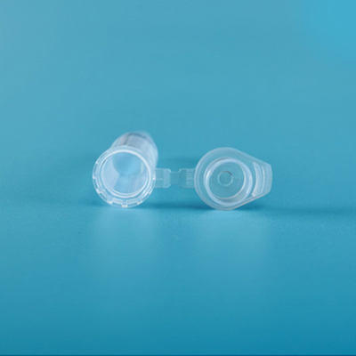 8 Strip Tube PCR Tube 0.2 Ml 0.5 Ml White Color Transparent