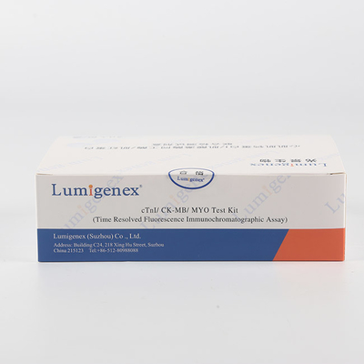 20 Tests/Kit POC Test Kit , CK-MB Test Kit Colloidal Gold Assay