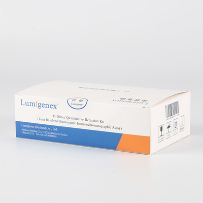 ISO13485 POC Test Kit , Whole Blood D-Dimer Biochemistry Kits