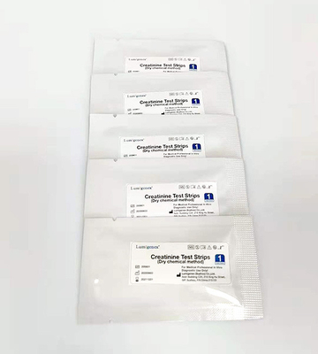 OEM Dry Chemical Creatinine Test Strips CE Approved for hospital
