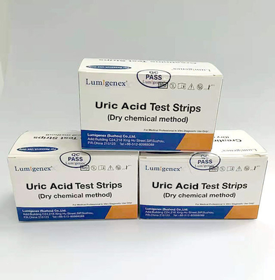 Good Precision 15 Tests/Box Uric Acid Test Strips CE Certification