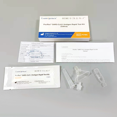 High sensitivity and specificity of SARS-CoV-2 Antigen Rapid Test Kits (Saliva) for Covid19