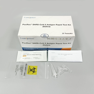 Medical Diagnostic Saliva Antigen Rapid Test Kit 25 Pieces For SARS-CoV-2
