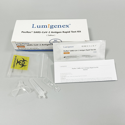 High Accuracy Covid-19 Antigen Rapid Test Kit Saliva 95.56% Sensitivity