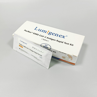 20 Minutes Saliva Antigen Rapid Test Kit , HSA Rapid Diagnostic Test Kit
