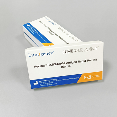 20 Minutes Saliva Antigen Rapid Test Kit , HSA Rapid Diagnostic Test Kit