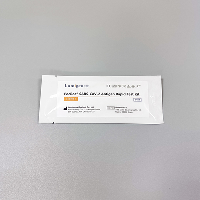 CE Antigen Saliva Home Test Kit , Covid-19 Saliva Self Test Kit 99.67% Specificity