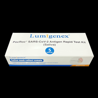 15mins Detention Antigen Rapid Test Kit Saliva Lollipop Specimen