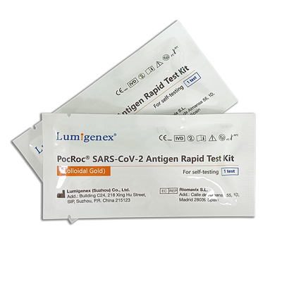 15min SARS-CoV-2 Antigen Rapid Test Kit Nasal Swab Home Use