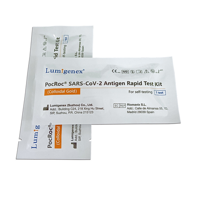 Covid19 SARS-CoV-2 Antigen Rapid Test Kit 15min Nasal Swab
