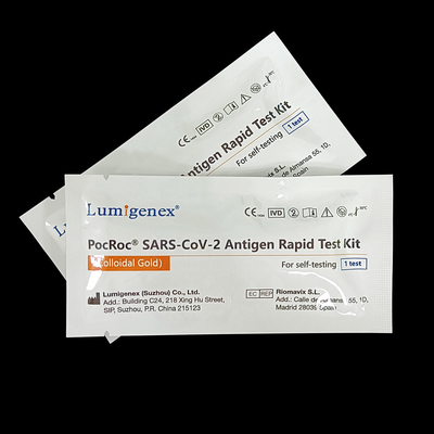 Nasal Swab Colloidal Gold Antigen Rapid Test Kit For SARS-CoV-2