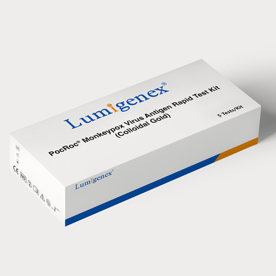 Colloidal Gold Method Antigen Rapid Test Kit For Monkeypox Virus