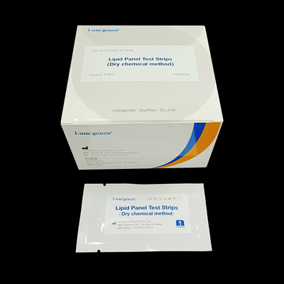 Lipid Panel Test Strips Lipid Profile Test Home Use Daily Health Management CE Marked 2 mintues only