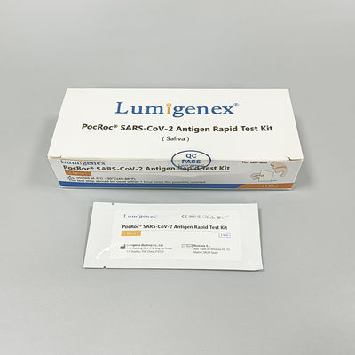 High Accuracy Covid-19 Antigen Rapid Test Kit Saliva 95.56% Sensitivity